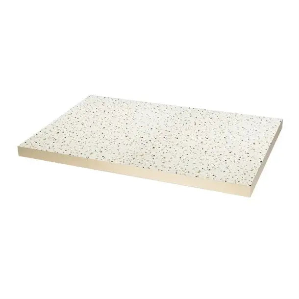 Furniture Bolero Terrazzo Style Rectangular Table 1100x700mm - DZ874 Mattys
