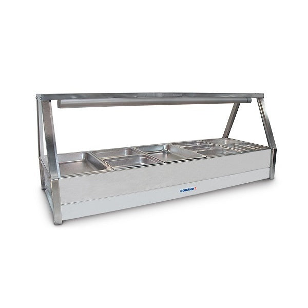Roband E25RD Straight Glass Hot Food Display Bar Mattys