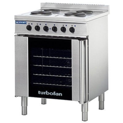 Turbofan Full Size Tray Electric Convection Oven And Cooktop E931M