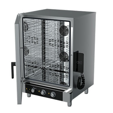 Turbofan Full Size 10 Tray Manual Electric Combi Oven EC40M10