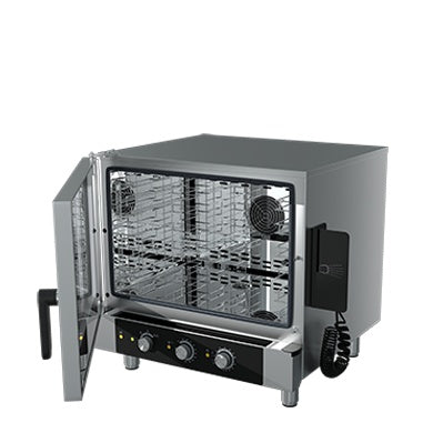 Turbofan Full Size 5 Tray Manual Electric Combi Oven EC40M5