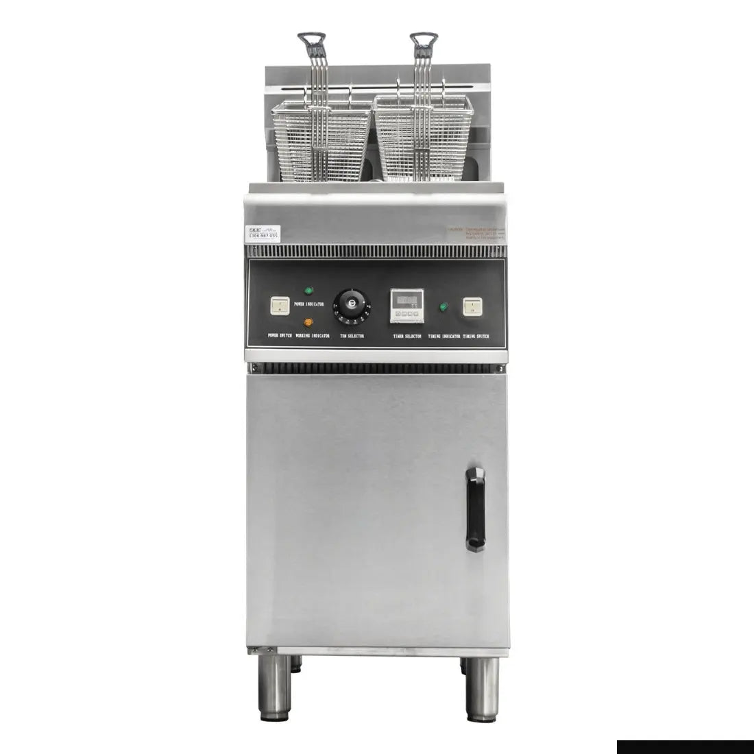 F.E.D Frymax-EF-28LE 28L Oil Capacity Electric Fryer Mattys