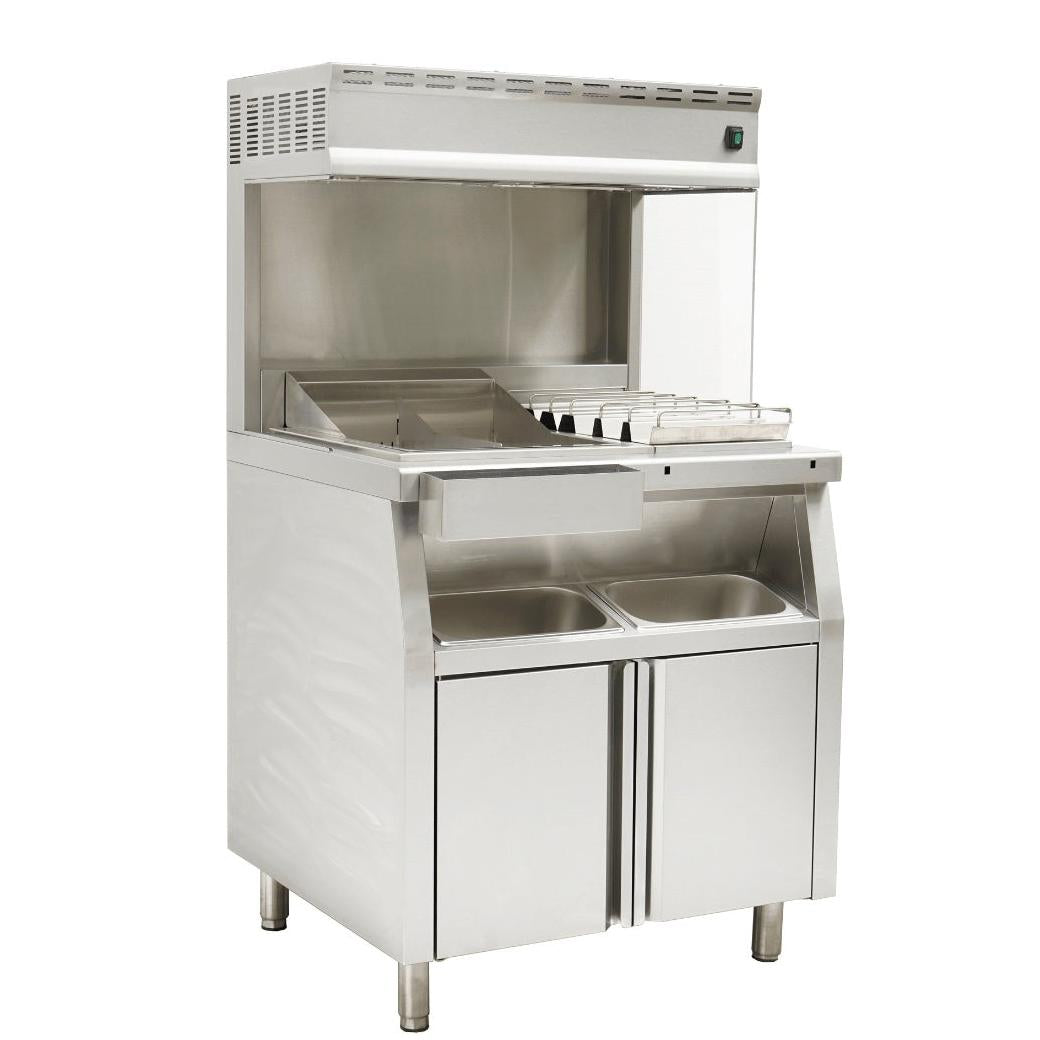 Chip Dump Stations F.E.D FryMax-EFS-8 Electric Fries Station - EFS-8 Mattys