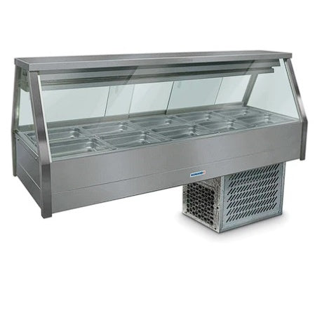Roband Straight Glass Refrigerated Display Bar 10 pans Mattys