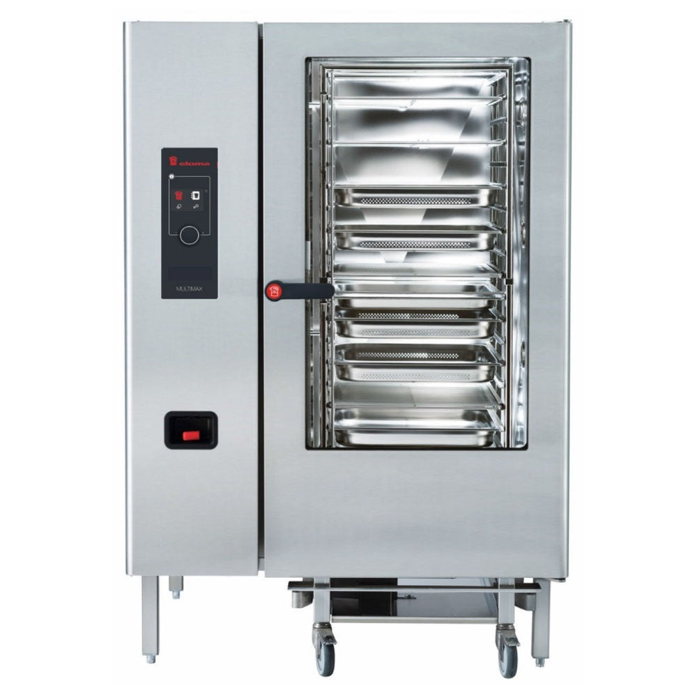 Eloma 20 X 2/1GN GAS COMBI OVEN WITH ELECTRONIC CONTROLS AND RIGHT HAND HINGED DOOR - EL2206003-2X Mattys
