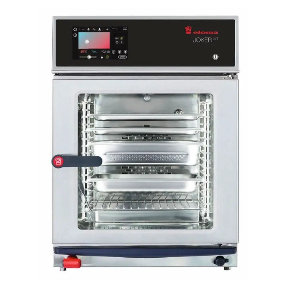 Eloma EL6213006-2X 6 X 2/3GN COMPACT ELECTRIC COMBI OVEN WITH MULTITOUCH CONTROLS AND RIGHT HAND HINGED DOOR Mattys
