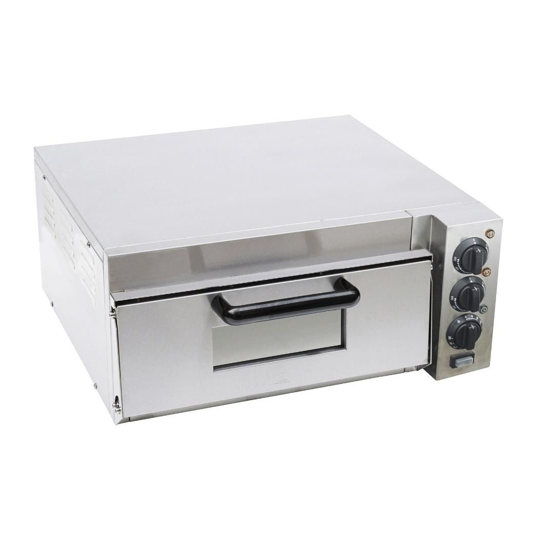 BakerMax Compact Countertop Single Deck Electric Pizza Oven - EP-1T Mattys