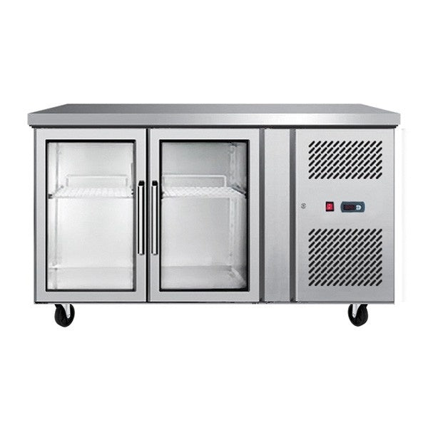 Atosa Glass Two Door Cooling Table 1360mm - EPF3721 Mattys