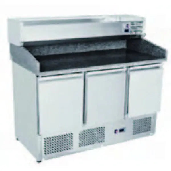 Atosa Three Doors Pizza Table without 1365mm - ESL3852 Mattys