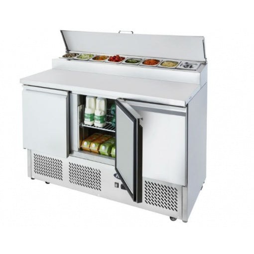 Atosa Three Doors Open Saladette 1365mm - ESL3853 Mattys