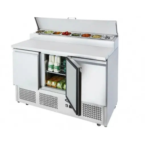 Atosa Three Doors Open Saladette 1365mm - ESL3853 Mattys