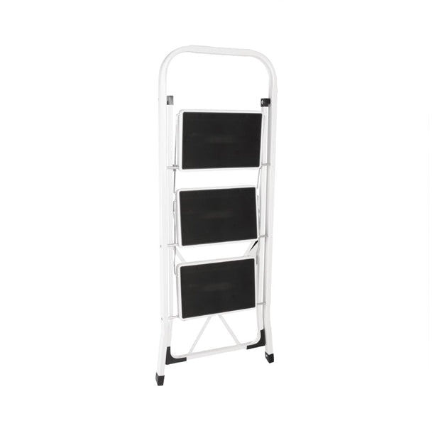 Stainless Steel & Shelving Vogue Folding Step Stool 3 Tread - F019 Vogue