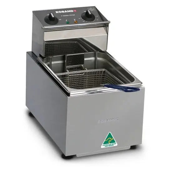 Bench Top Fryers Roband Benchtop Single Pan Fryer 8L - F18 Mattys
