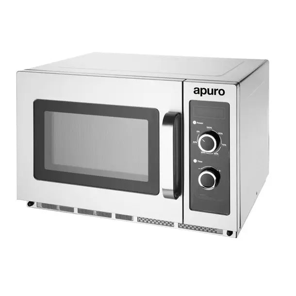 Benchtop Apuro Manual Commercial Microwave Oven 34Ltr 1800W - FB863-A Mattys