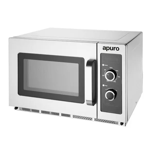Benchtop Apuro Manual Commercial Microwave Oven 34Ltr 1800W - FB863-A Mattys