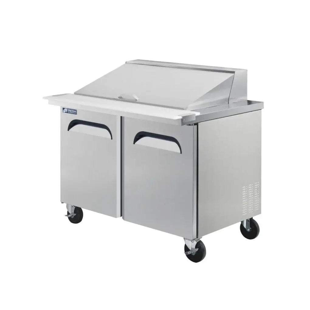 FRESH MEGATOP SANDWICH PREP FRIDGE 2 DOORS - FMU-36 Mattys