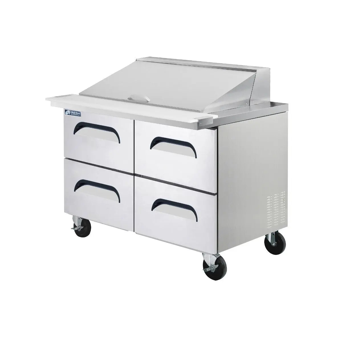 Fresh Megatop Food Prep Table 4 Drawer 923mm Wide 252L - FMU-36-D4 Mattys