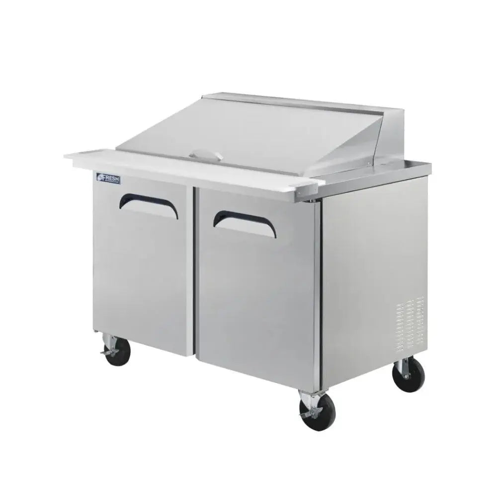 FRESH MEGATOP SANDWICH PREP FRIDGE 2 DOORS - FMU-48 Mattys