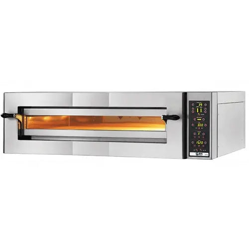 GAM King 4 Electric Single Deck Pizza Oven - 4 Pizza Capacity FORKING4TR400TOP Mattys