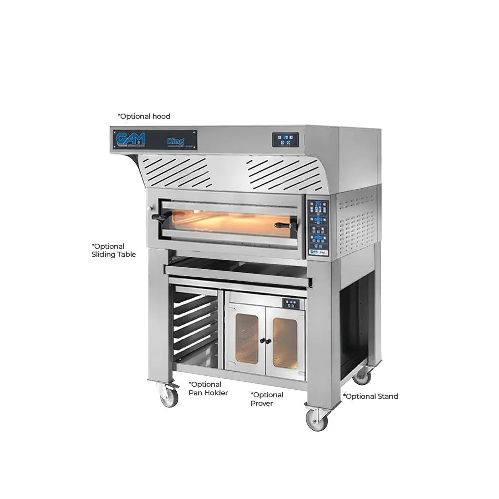 GAM King 9 Electric Single Deck Pizza Oven - 9 Pizza Capacity Mattys