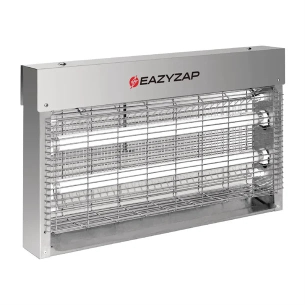 Eazyzap Brushed Stainless Steel bug zapper - 14W FP984-A Mattys