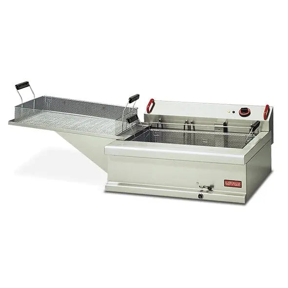 Bench Top Fryers Lotus FPE 20 17L LARGE PAN ELECTRIC PASTRY FRYER BENCH MODEL - FPE 20 Mattys