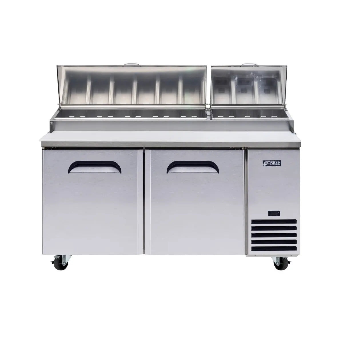 Fresh Pizza Prep Table Two Door 1700mm Wide - FPT-67 Mattys