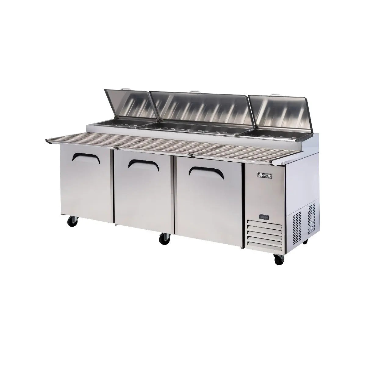 Fresh Pizza Prep Table Mixed Door 2 Drawer 2370mm Wide - FPT-93G-D2 Mattys