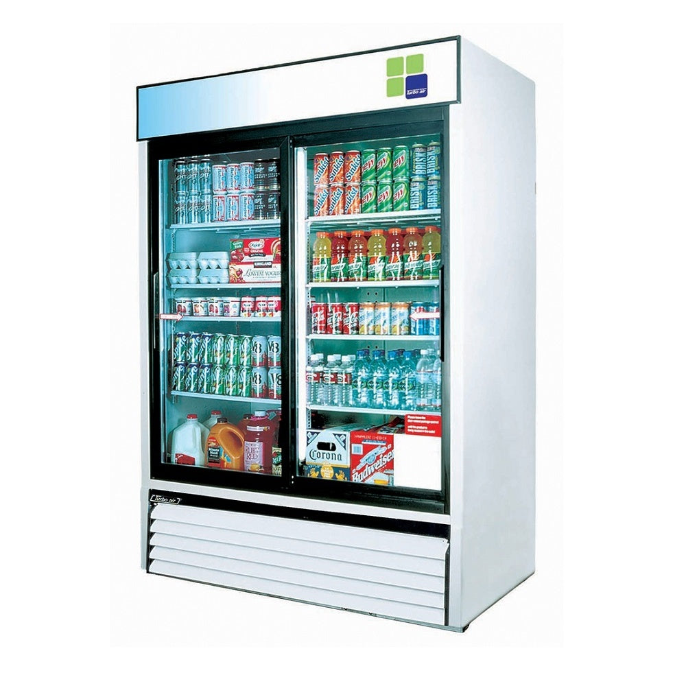 Turbo Air 2 Door Upright Fridge with Sliding Doors FRS-1350RS Turbo Air