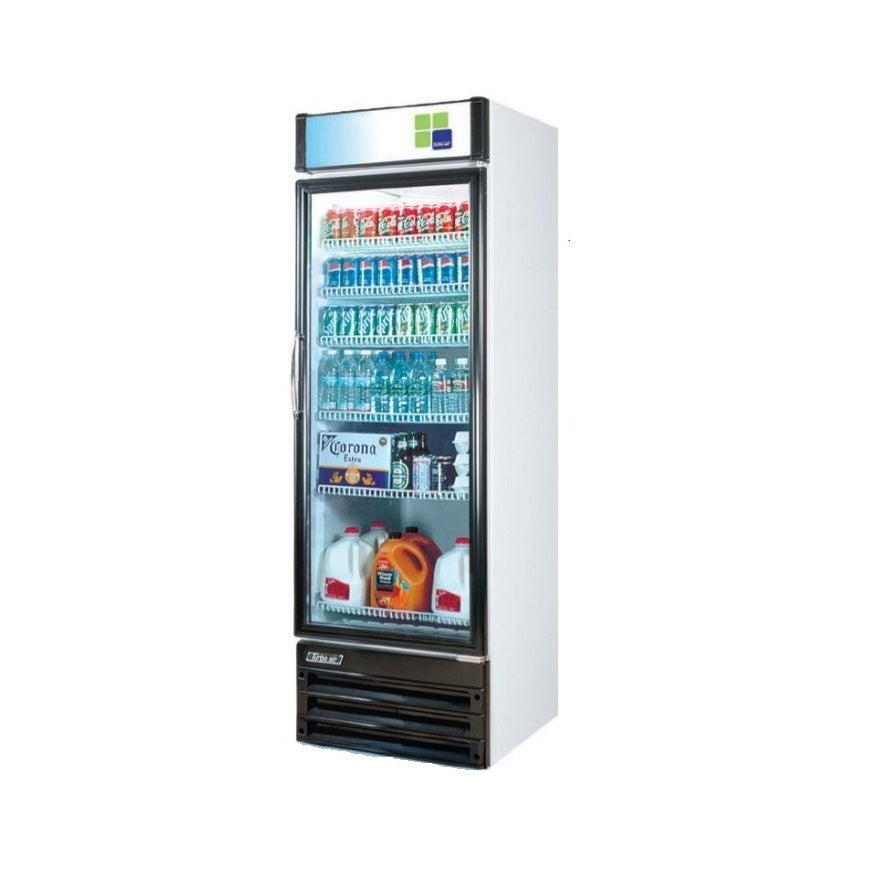 Turbo Air 1 Door Glass Display Upright Fridge FRS-600RP Turbo Air