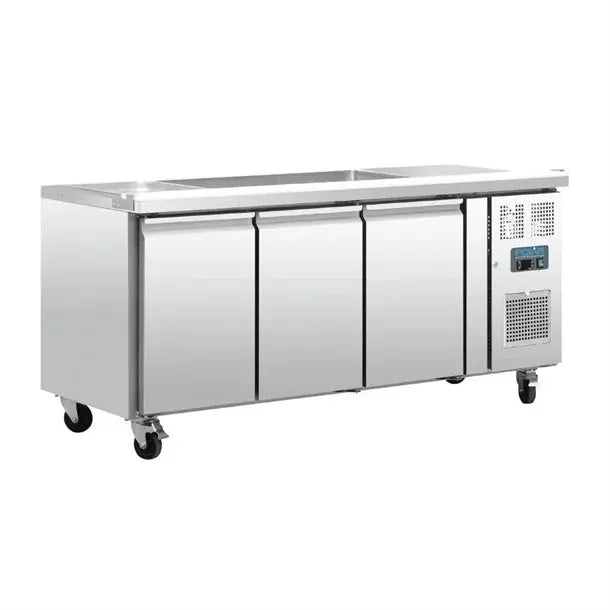 Polar 3 Door Saladette Counter FT283-A Mattys