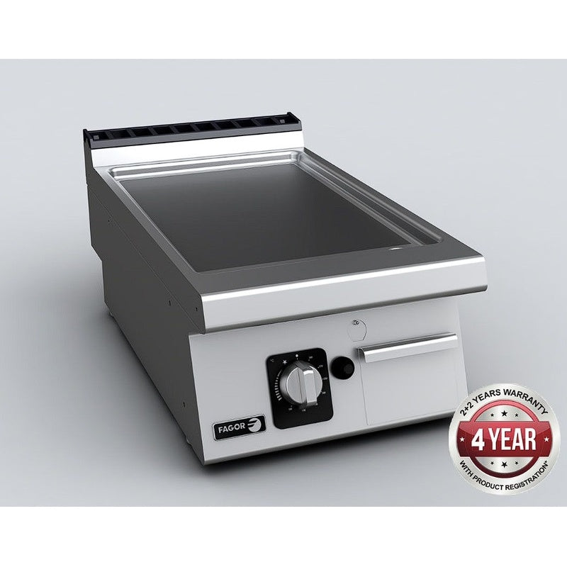 F.E.D. FT-G705CL Fagor Kore 700 Bench Top Chrome Gas Griddle Mattys