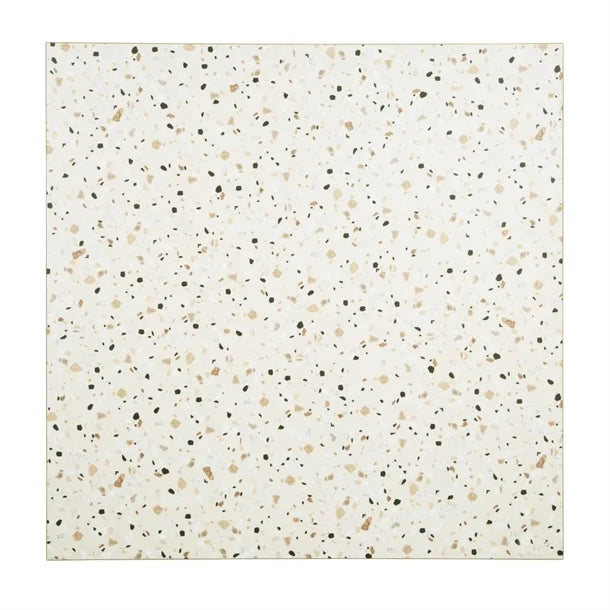 Benchtop Bolero Terrazzo Style Square Table 700x700mm - FU519 Bolero