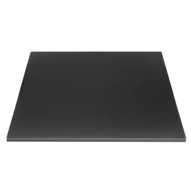 Furniture Bolero Matte Black Square Outdoor Table 700mm - FU530 Mattys