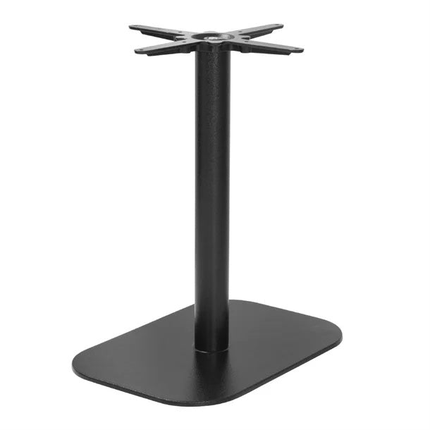 Bolero Black Cast Iron Table Base 720x420x600mm FU548 Mattys