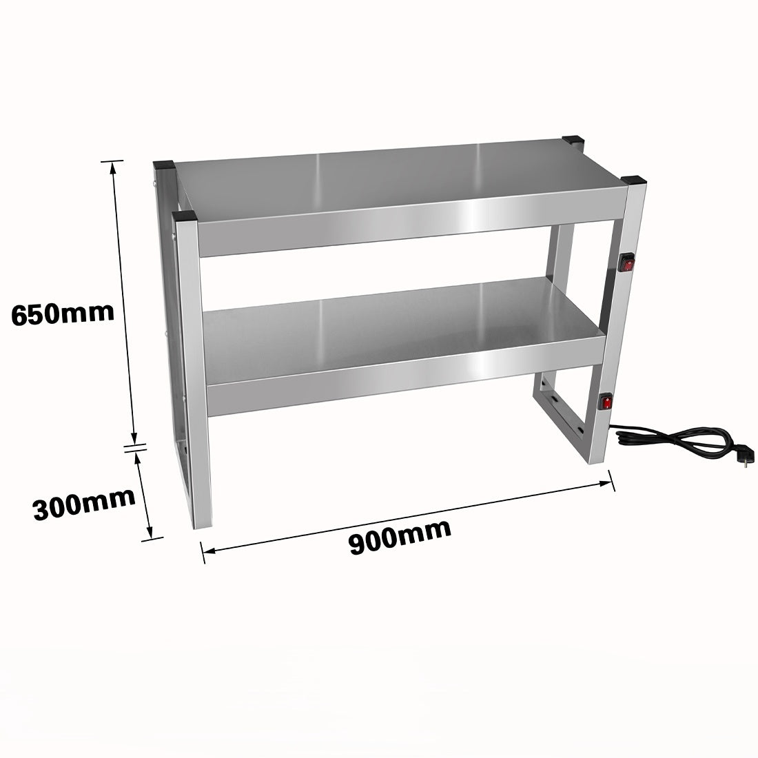 Benchstar Commercial Food Warmer with 4 Lamps – FW4L-092 Benchstar