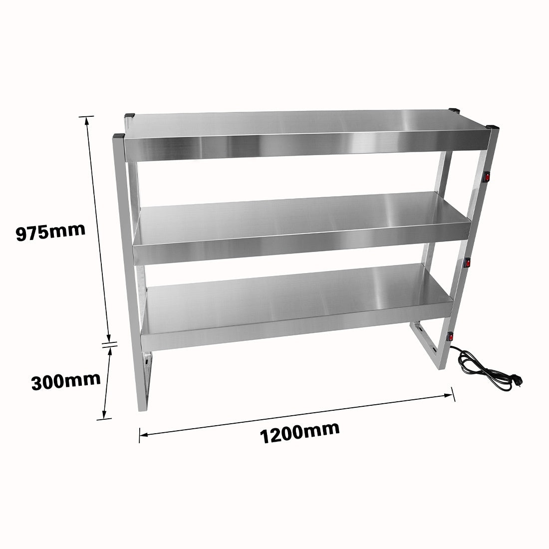 Benchstar Commercial Food Warmer with 9 Lamps – FW9L-123 Benchstar