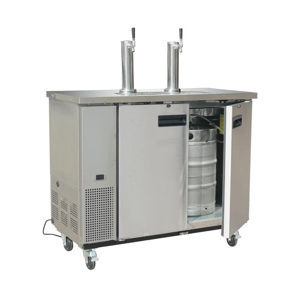 Polar G-Series Direct Draw Beer Dispenser (2 Keg 2 Tap) Stainless Steel - GE633-A Mattys