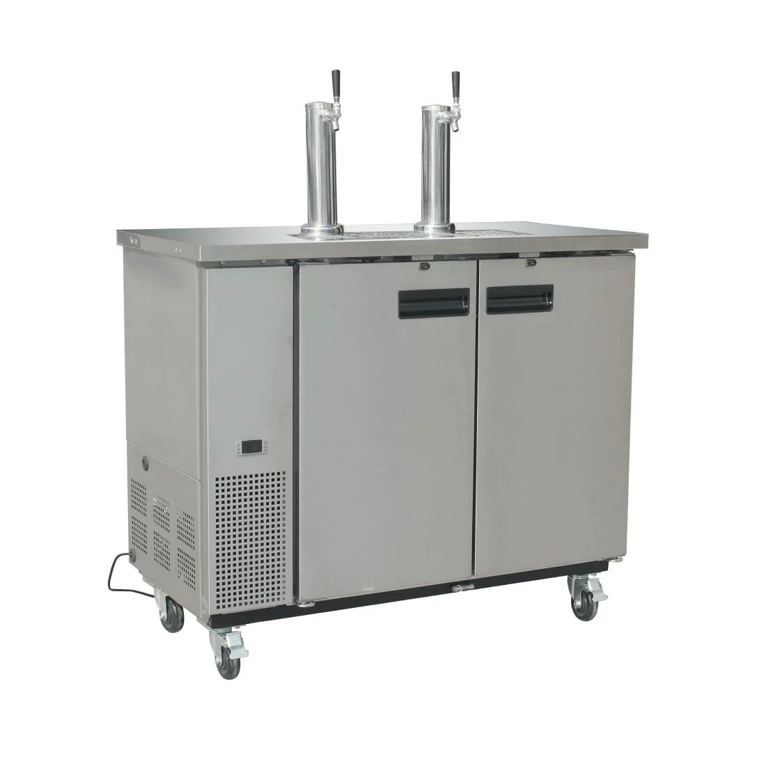 Polar G-Series Direct Draw Beer Dispenser (2 Keg 2 Tap) Stainless Steel - GE633-A Mattys