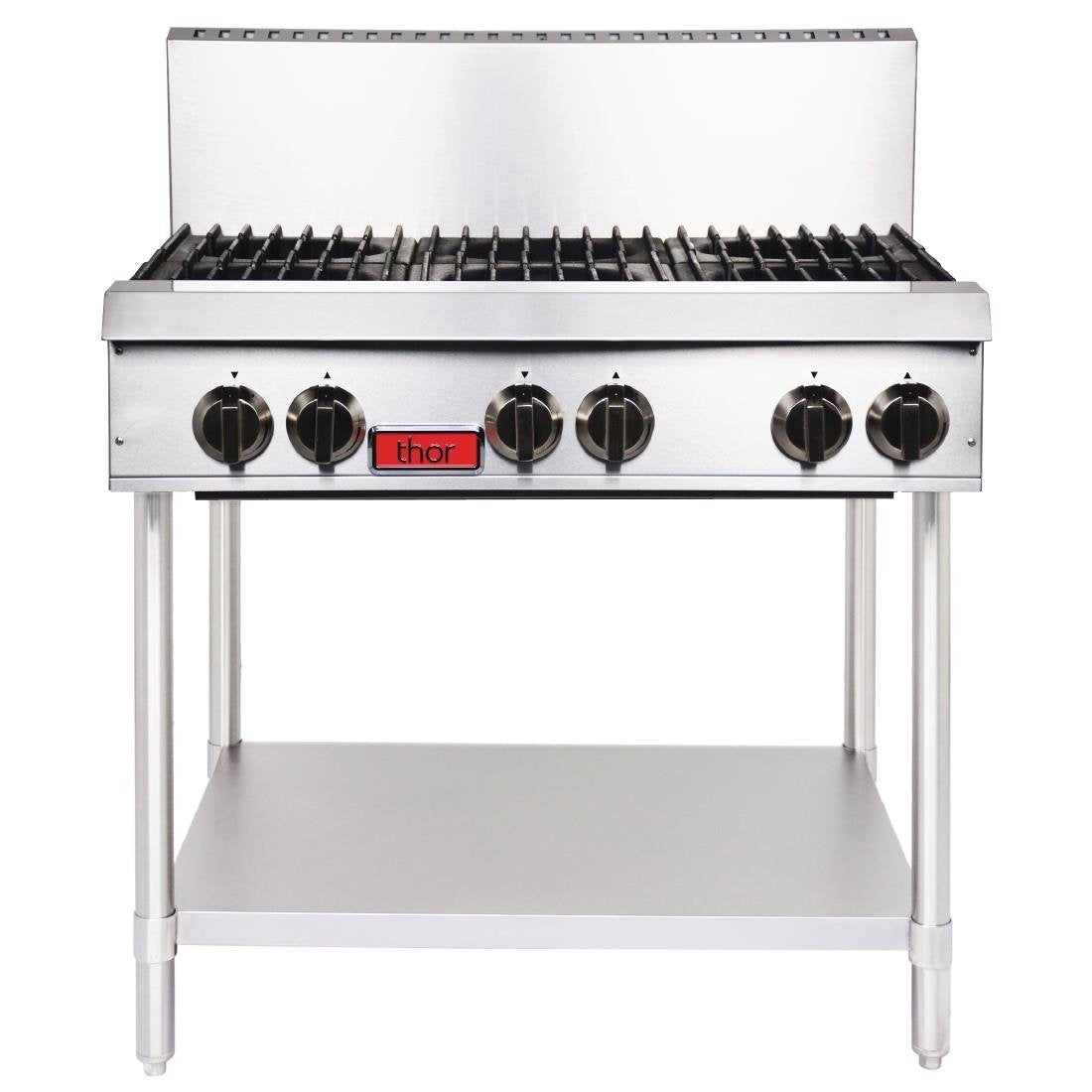 Thor 36" Gas Hob 6 Open Burners Safety Valve w/Flame Failure Protect TR-HP636F GE757-N Mattys