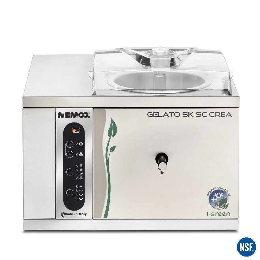 Nemox GELATO 5K CREA SC I-GREEN BENCHTOP ICE CREAM MACHINE - 5K CREA SC I-GREEN Mattys