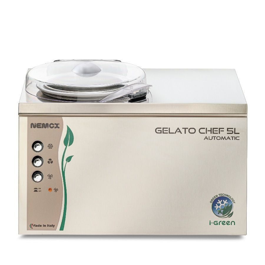 Nemox GELATO CHEF 5L AUTO I-GREEN BENCHTOP ICE CREAM MACHINE - 5L AUTO I-GREEN Mattys