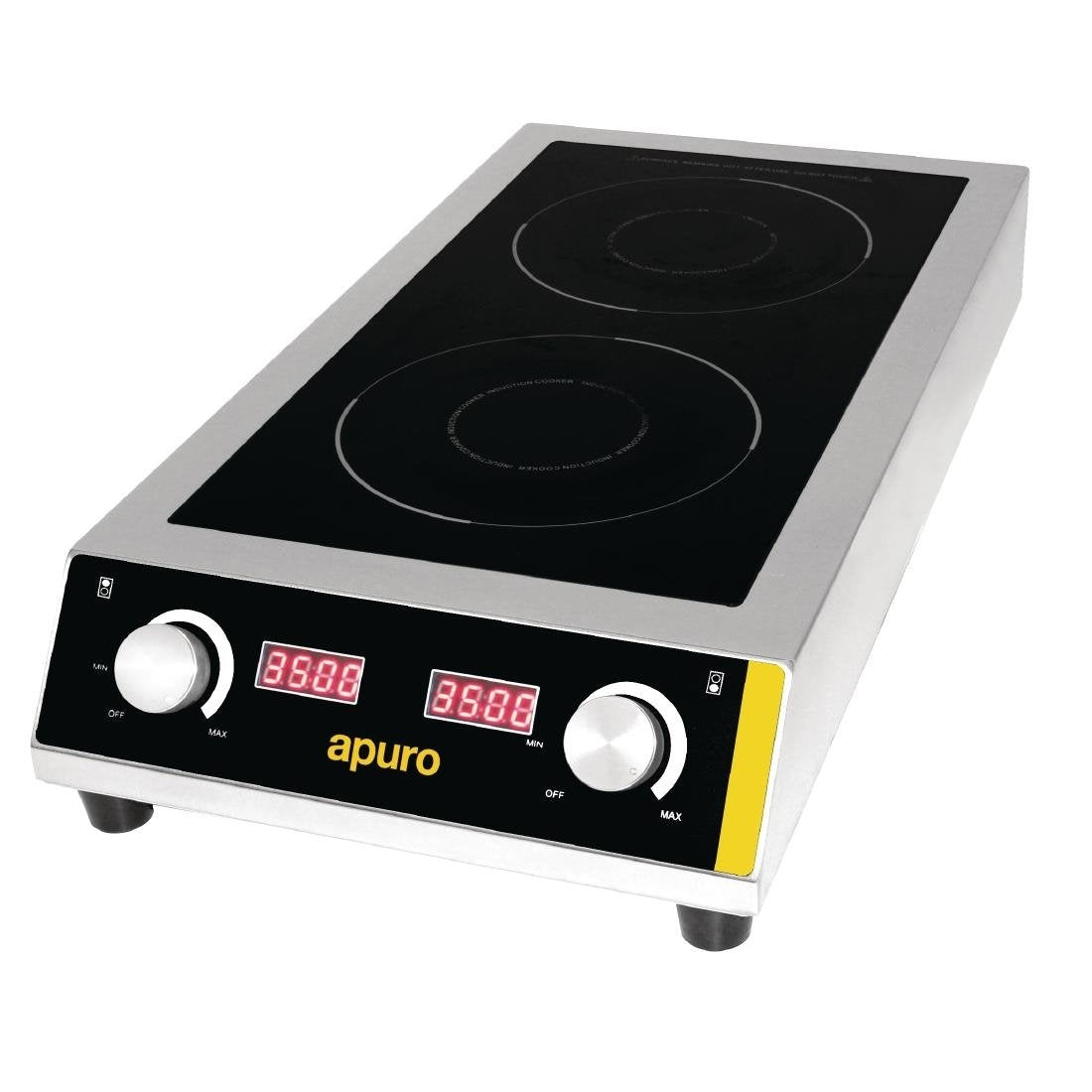 Apuro Heavy Duty Double Induction Cooktop 7kW GF239-A Mattys