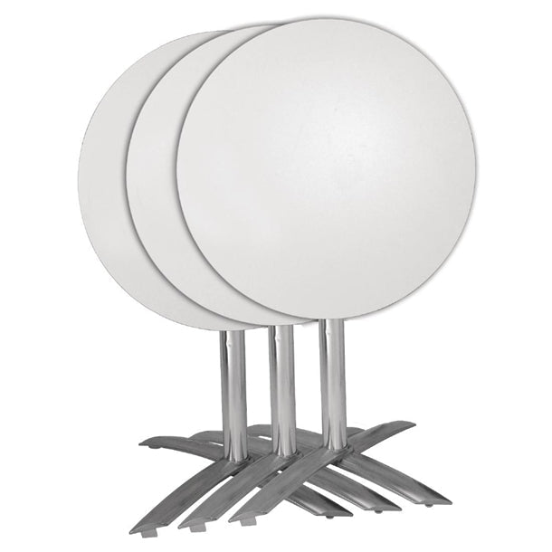 Cleaning Products Bolero Flip Aluminium Table Base - GF962 Bolero