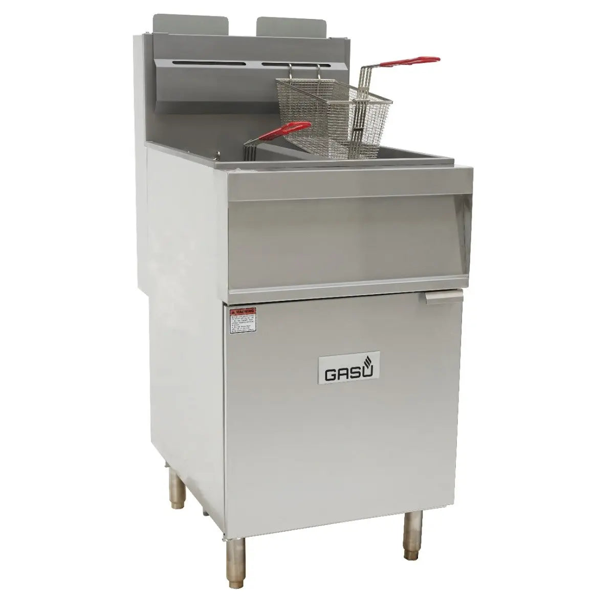GASU GFG2120 Split Pan Gas Fryer Mattys
