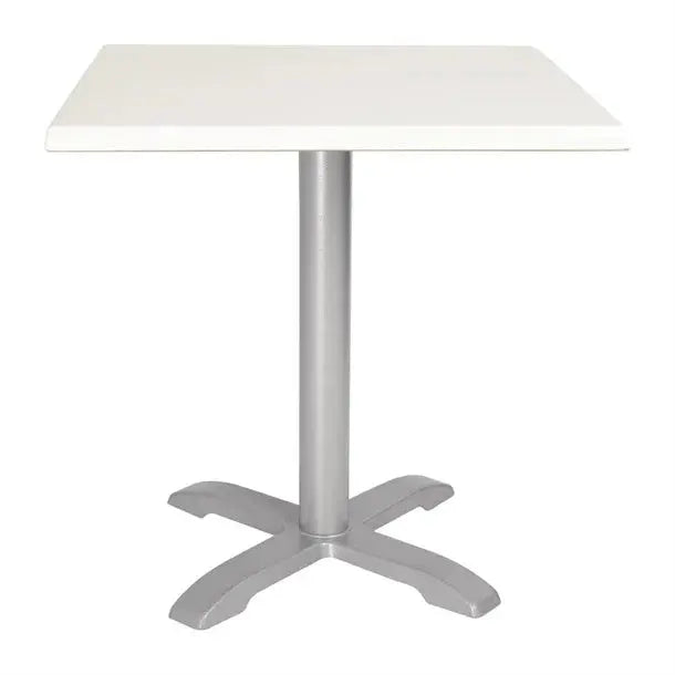 Bolero Square Table Top White 700mm GG641 Mattys