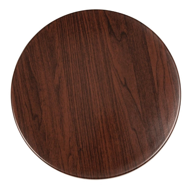 Benches Bolero Round Table Dark Brown 600mm - GG643 Bolero