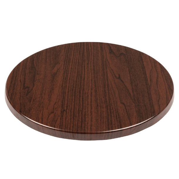 Benches Bolero Round Table Dark Brown 600mm - GG643 Bolero