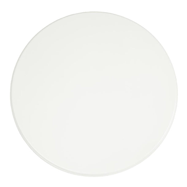 Benches Bolero Round Table White 600mm - GG645 Bolero