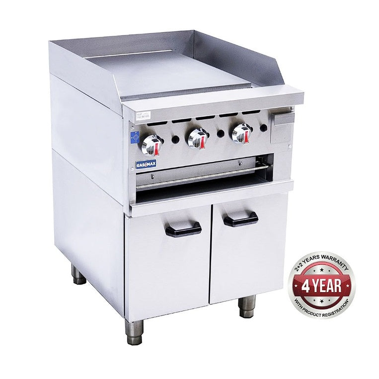 F.E.D. Gasmax GGS-24LPG Gas Griddle and Gas Toaster with Cabinet Mattys